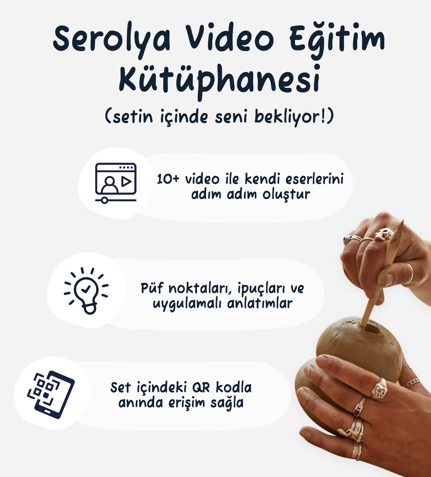 Serolya | Her Şey Dahil Seramik Yapım Seti