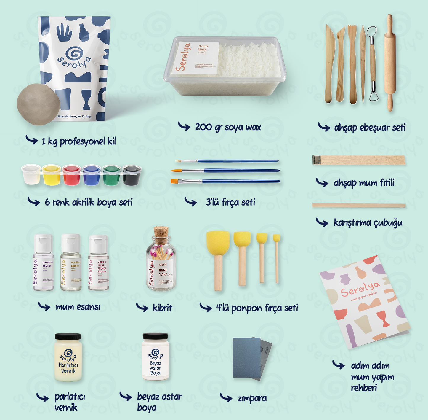 Serolya | Mum Yapım Seti